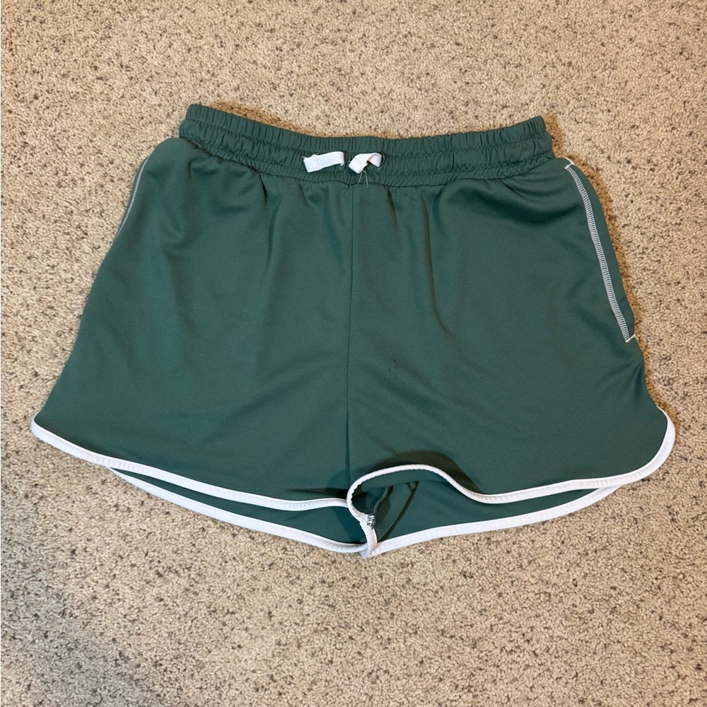 Green Men’s Gymshark Athletic Shorts